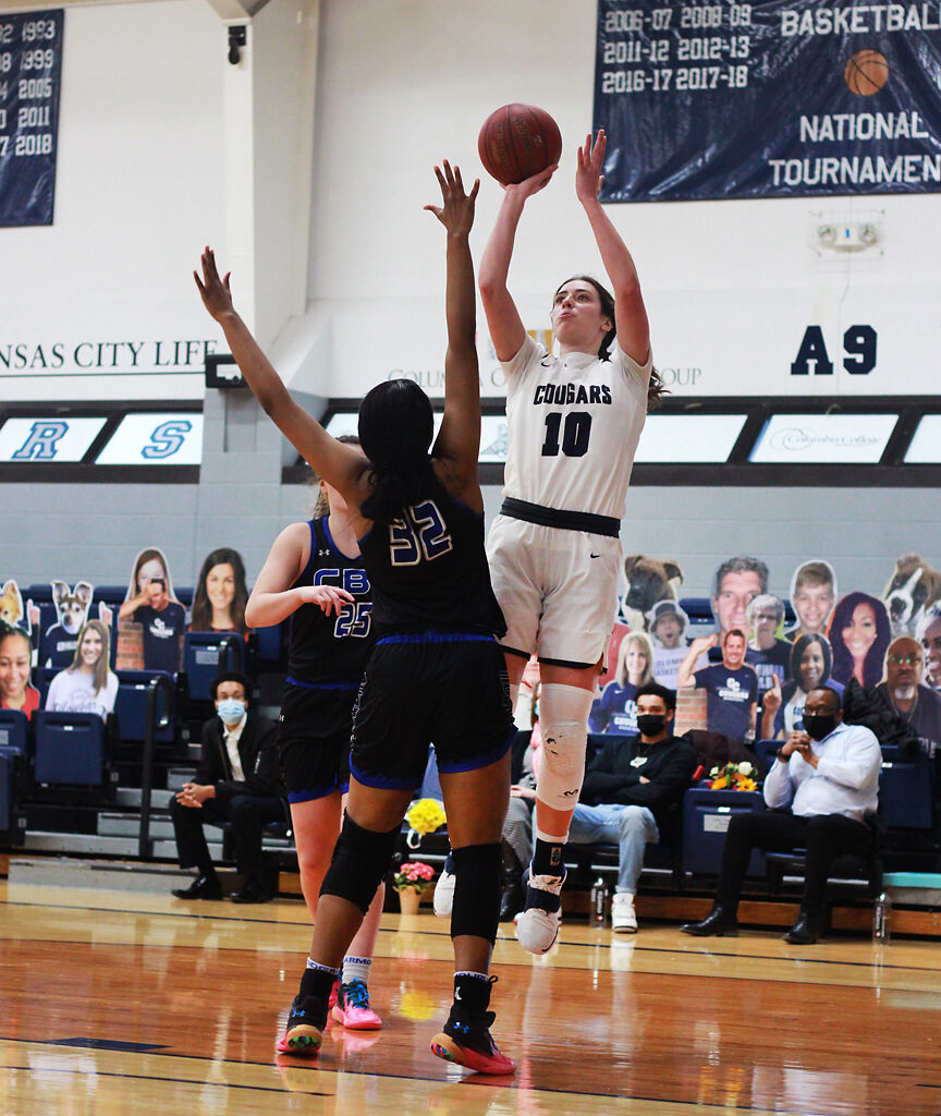 Forward Mallory Shetley attempts to score